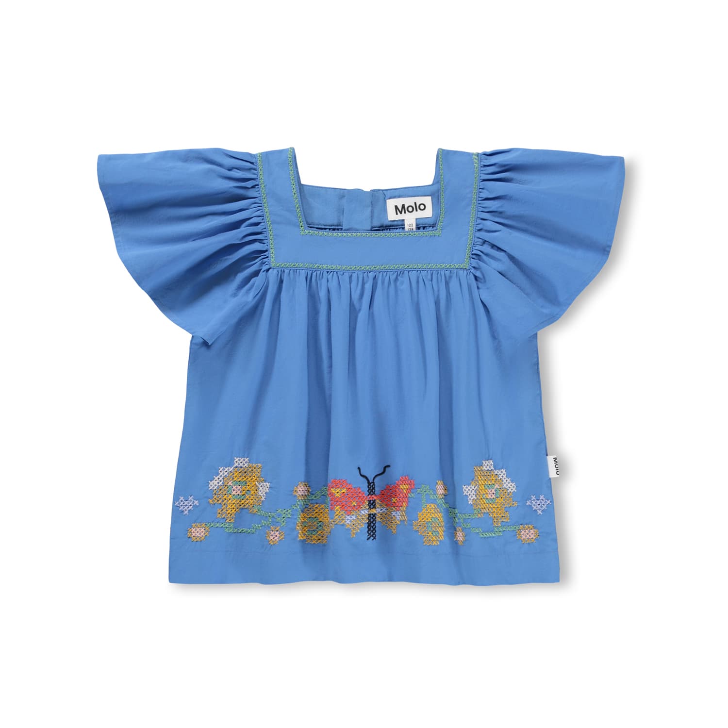 Bluzǎ Rosalyn Blue Flower