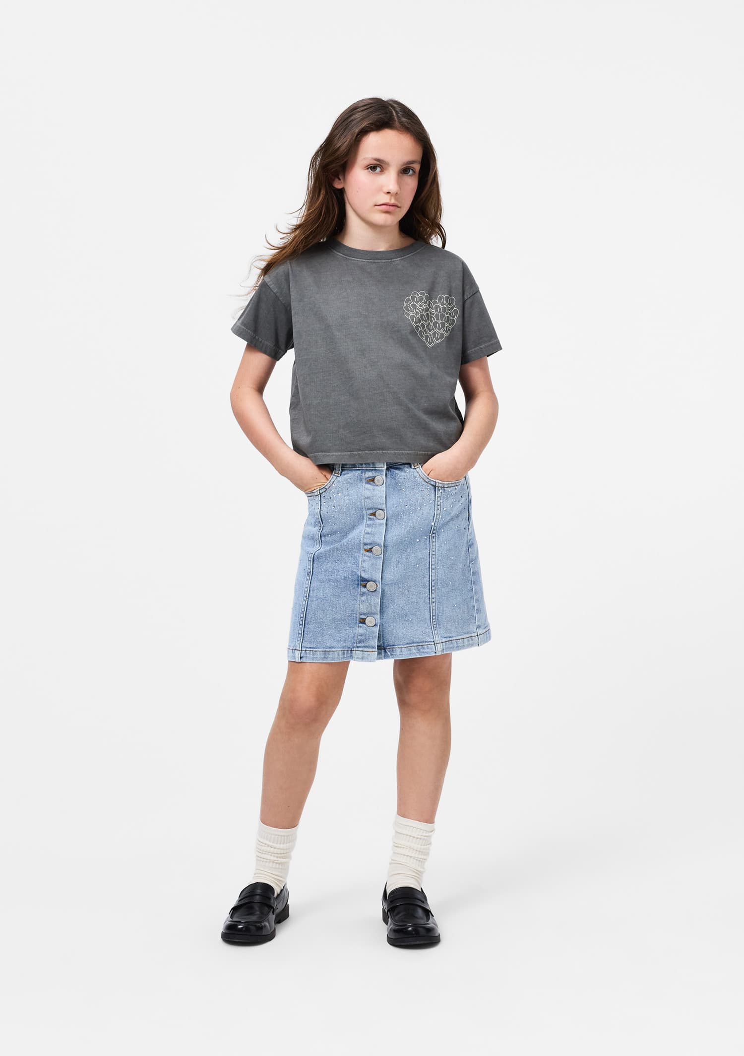 Fustǎ Bera Rhinestone Denim — изображение 6