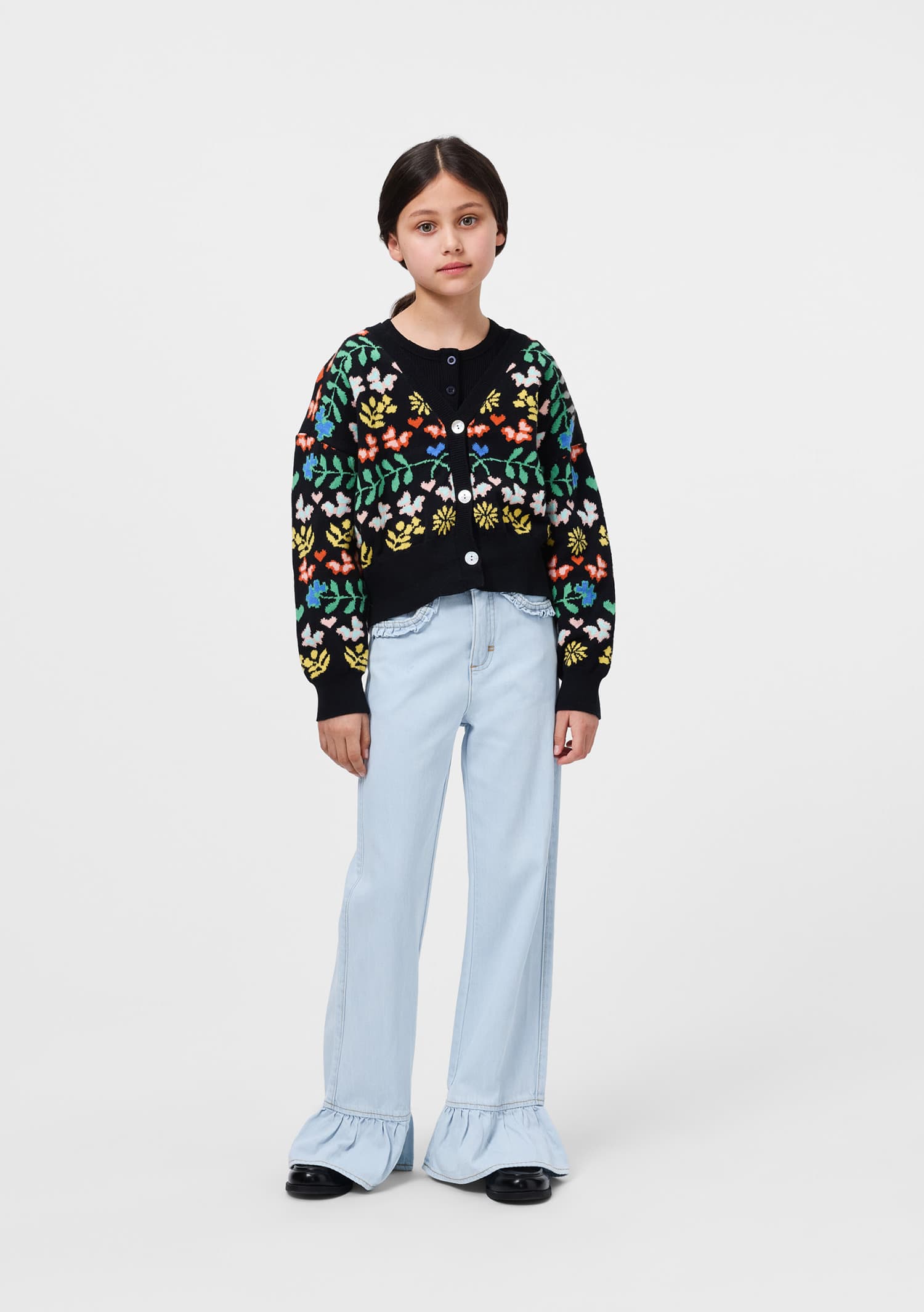Cardigan Gilly Flower Joy - imagine 6