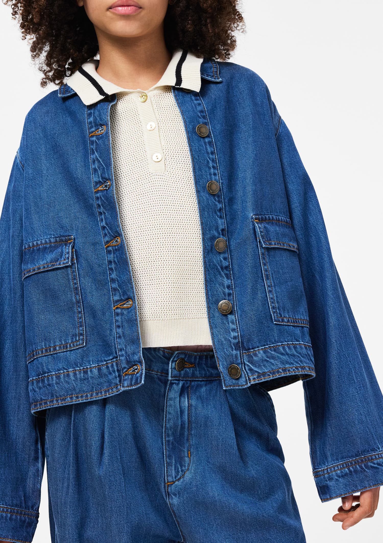 Jacheta Helena Washed blue - imagine 7